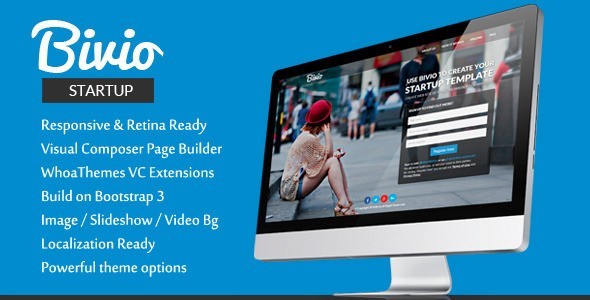 Bivio WordPress Landing Page Themes