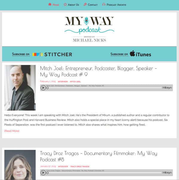 My Way Podcast New