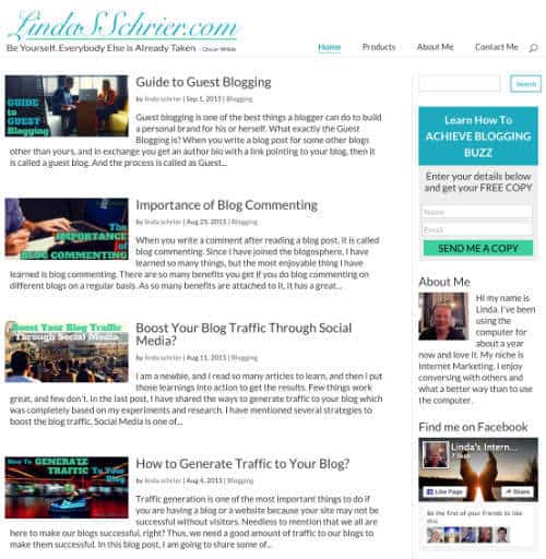 Linda S Schrier Blog